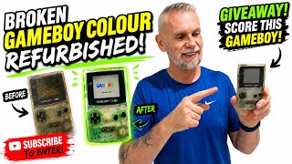 I Fixed This BROKEN Game Boy Color… Now I’m GIVING IT AWAY! 🎮🔥 screenshot 4