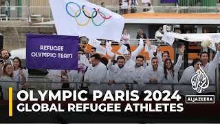 Athletes from the Refugee Olympic Team are inspiring hope and resilience