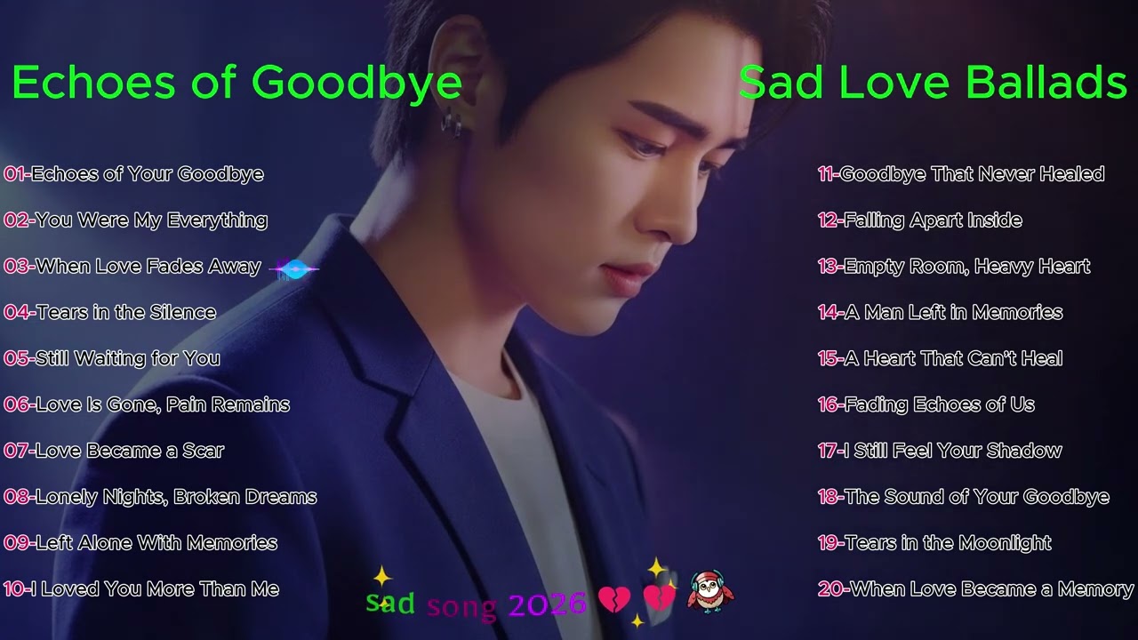Echoes of Goodbye | Relaxing Sad Love Ballads for Broken Hearts