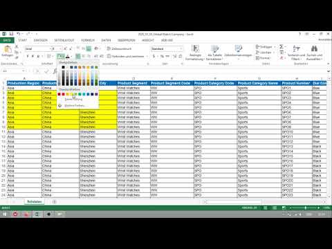 Video: So ändern Sie Die Schriftart In Excel (Excel)