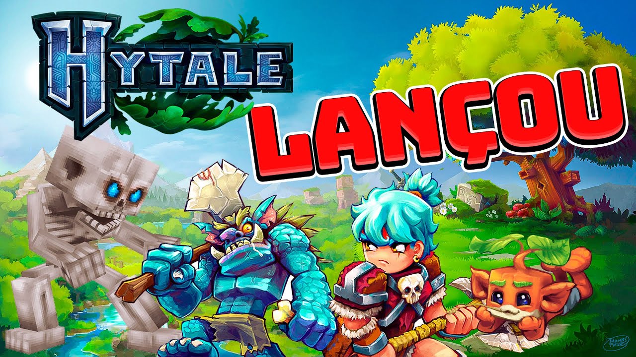 PRIMEIRAS IMPRESSÕES DE HYTALE - LANÇOU