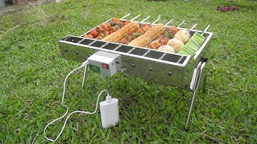 Bếp nướng than hoa TỰ XOAY Mekong.tech V3-dáng thấp lò nướng