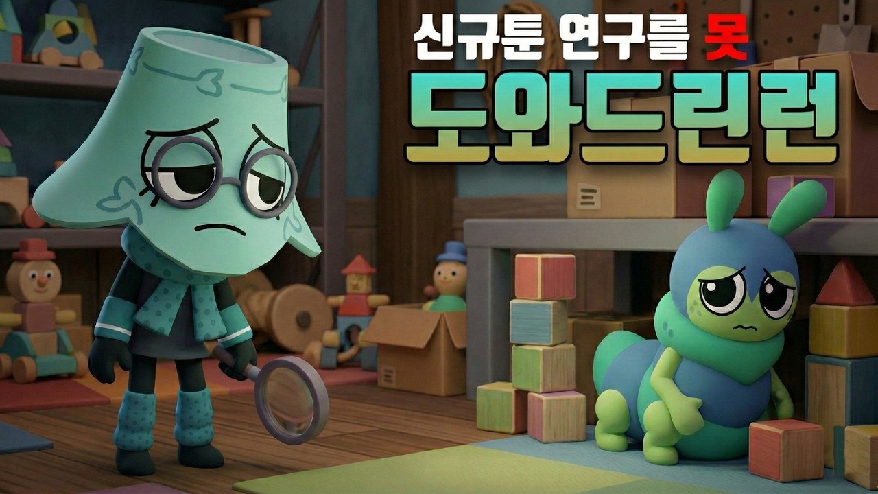 [댄디의세계 라이브]  신규툰 연구를 도와드림