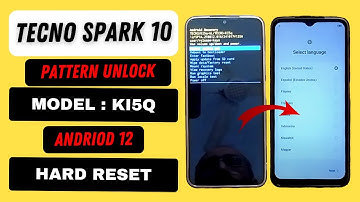 Tecno Spark 10 / 10C / 10 Pro hard reset || Tecno KI5q Pattern Unlock