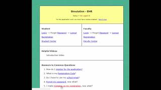 Nurse EHR Intro