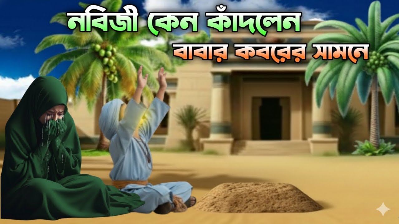 নবিজী কেন কাঁদলেন বাবার কবরের সামনে | মুহাম্মদ সাঃ এর জীবনী | ইসলামিক কাহিনী | Come to Iman