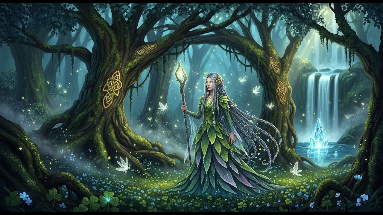 Magical Elves & Celtic Mysticism A Journey Through a Dreamlike Fantasy World 🌿🧚