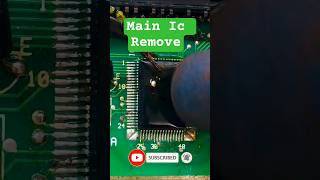 Desoldering IC chips step by step #pcb #soldering