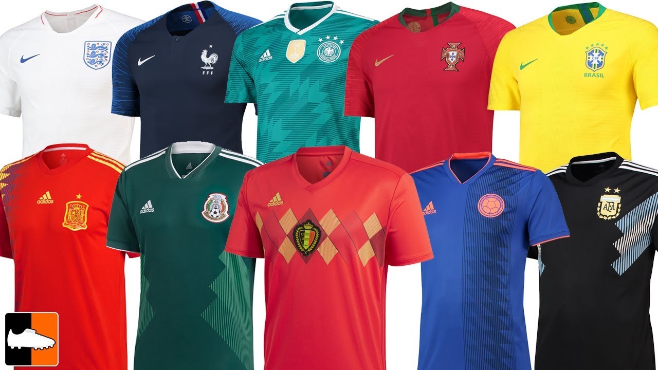 2018 world cup kits