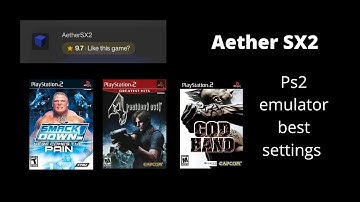 AetherSX2 Ps2 emulator best settings l low end device l new update 2022