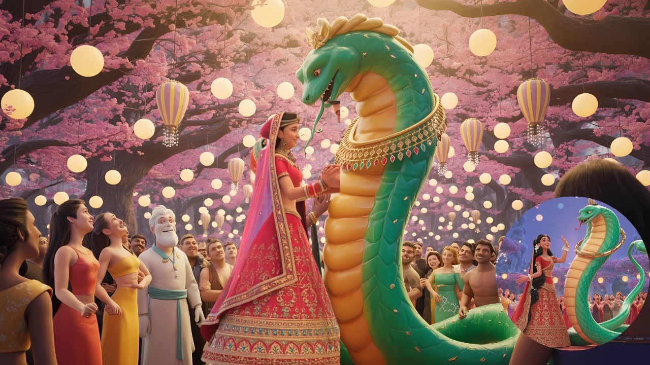 एक अनोखी नाग और राजकुमारी की शादी | Disney-Style Love Story in Hindi | Hindi Kahani 