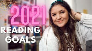 2021 READING GOALS // all the things I want to do on my channel in 2021!