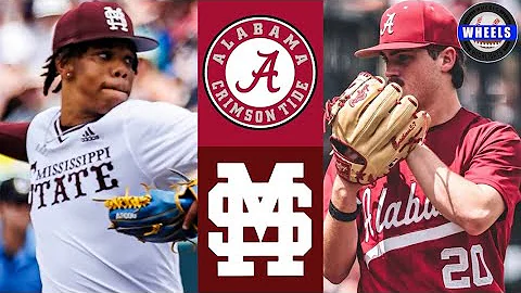 #23 Alabama vs #16 Mississippi State Highlights | 2024 College Baseball Highlights