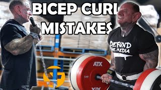 LEE PRIEST: Most Common BICEPS Curl Mistakes