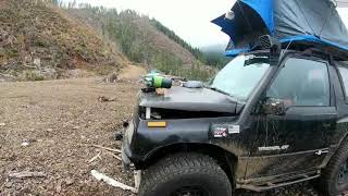 Career Overview Overlanding Geo Tracker hood table