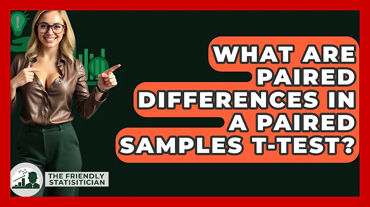 What Are Paired Differences In A Paired Samples T-Test? - The Friendly Statistician