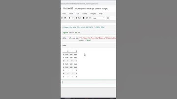 Trick Importing CSV in Python #Shorts