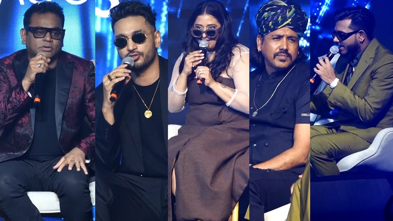 A R Rahman At The Launch Of Nexa Music Season 3 | Rapper King, Raja ...