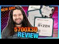 New amd ryzen 7 5700x3d cpu review  benchmarks vs 5800x3d  more