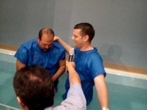 Ramon's baptizm Easter 2010