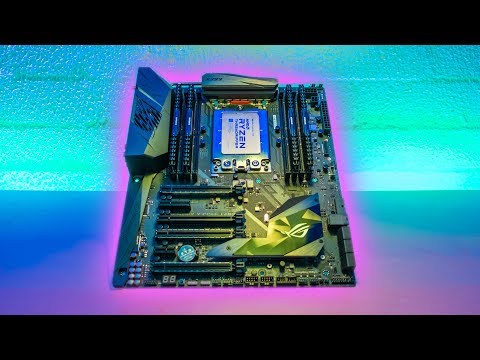 ASUS ROG STRIX X399-E Gaming - First Look and Unboxing