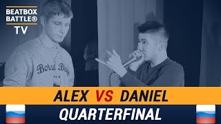 Daniel vs Alex - Quarterfinal - Russian Beatbox Battle 2018