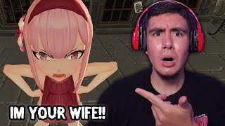 I WOKE UP IN MY HOUSE & THIS GIRL IS CLAIMING TO BE MY WIFE.. | Scary Wife HD (Wildest Game Of 2022) screenshot 2