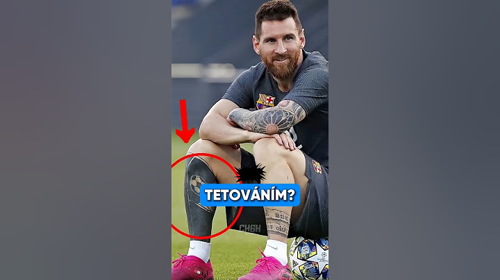 Proč si Messi ZAČERNIL svou NOHU TETOVÁNÍM?! 😱🦵⬛