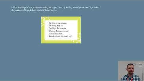 Geometry 2-5 Reasoning in Algebra and Geometry: Introduction and Solve It!