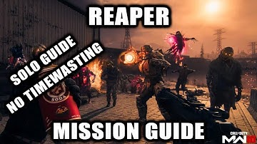MW3 Zombies - Reaper Mission Guide
