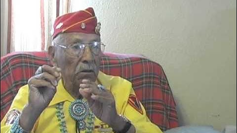 Samuel Tso - Navajo Code Talker - Living History.mov