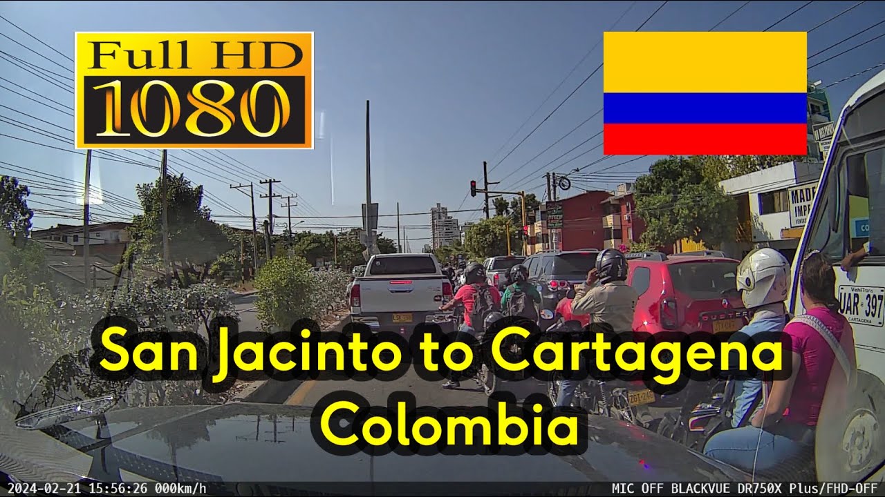 239. 🇨🇴 Drive from San Jacinto to Cartagena - Colombia