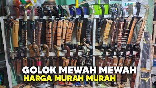 GOLOK MEWAH HARGA MURAH PROMO GOLOK TANDUK UKIRAN