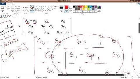 l2v4   defining hydrostatic and deviatoric stress
