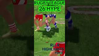 Rugby league26 HYYPPPE! 7 HOURS TO GO! My best try’s and moments in RLL4 #nrl #nrlhighlights #Gaming