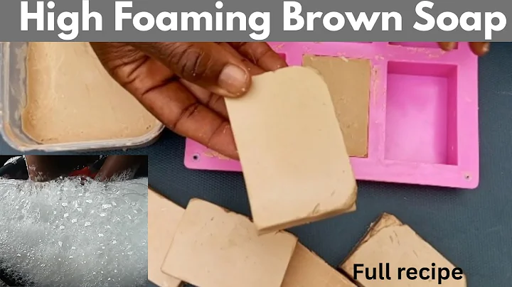 How to Make Quality Brown Laundry Soap | High Foaming & Profitable Soap Recipe