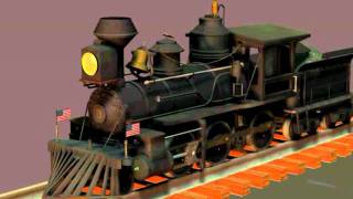 POSER  - TRAIN ANIMATION TEST