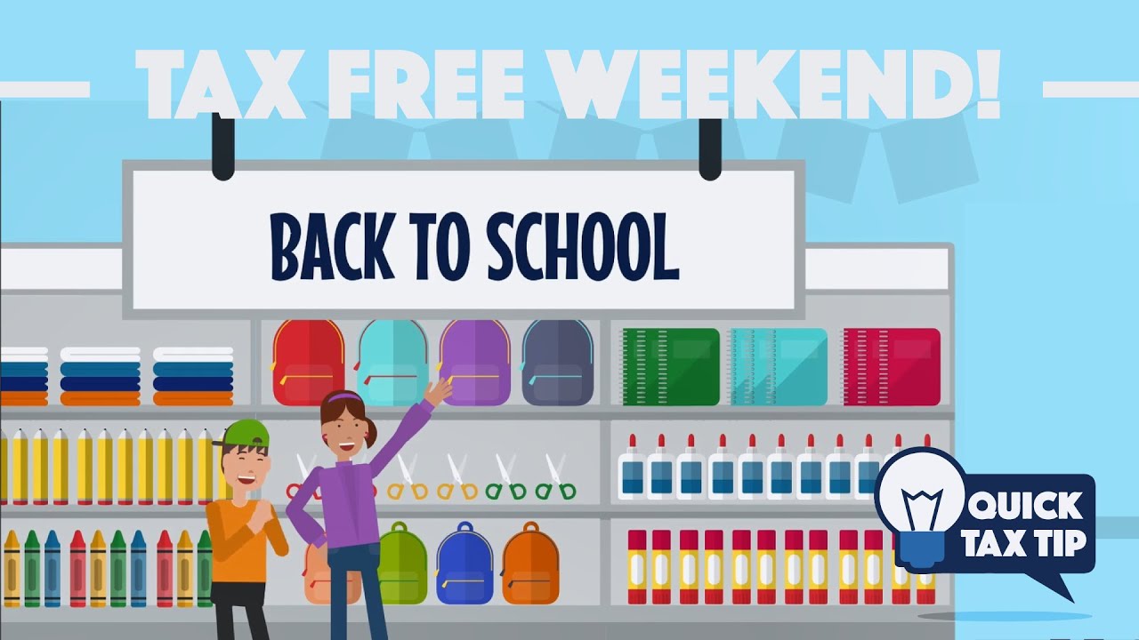 Quick Tax Tip Tax Free Weekend 2023! YouTube