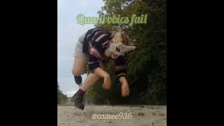 quadrobics fail in sand #quadrobicsjump#quadrobics#quads#alterhuman#otherhearted#notatherian#play#hi