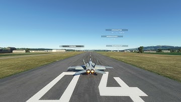 Microsoft Flight Simulator - 2021 11 30 - Start with Afterburner - F/A-18E/F Super Hornet - 4k