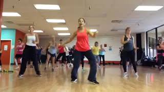 Zumba song with Rachel Pergl at Fitness In Motion