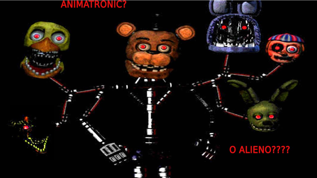 Tutti Gli Animatronics Di Five Nights At Freddy's