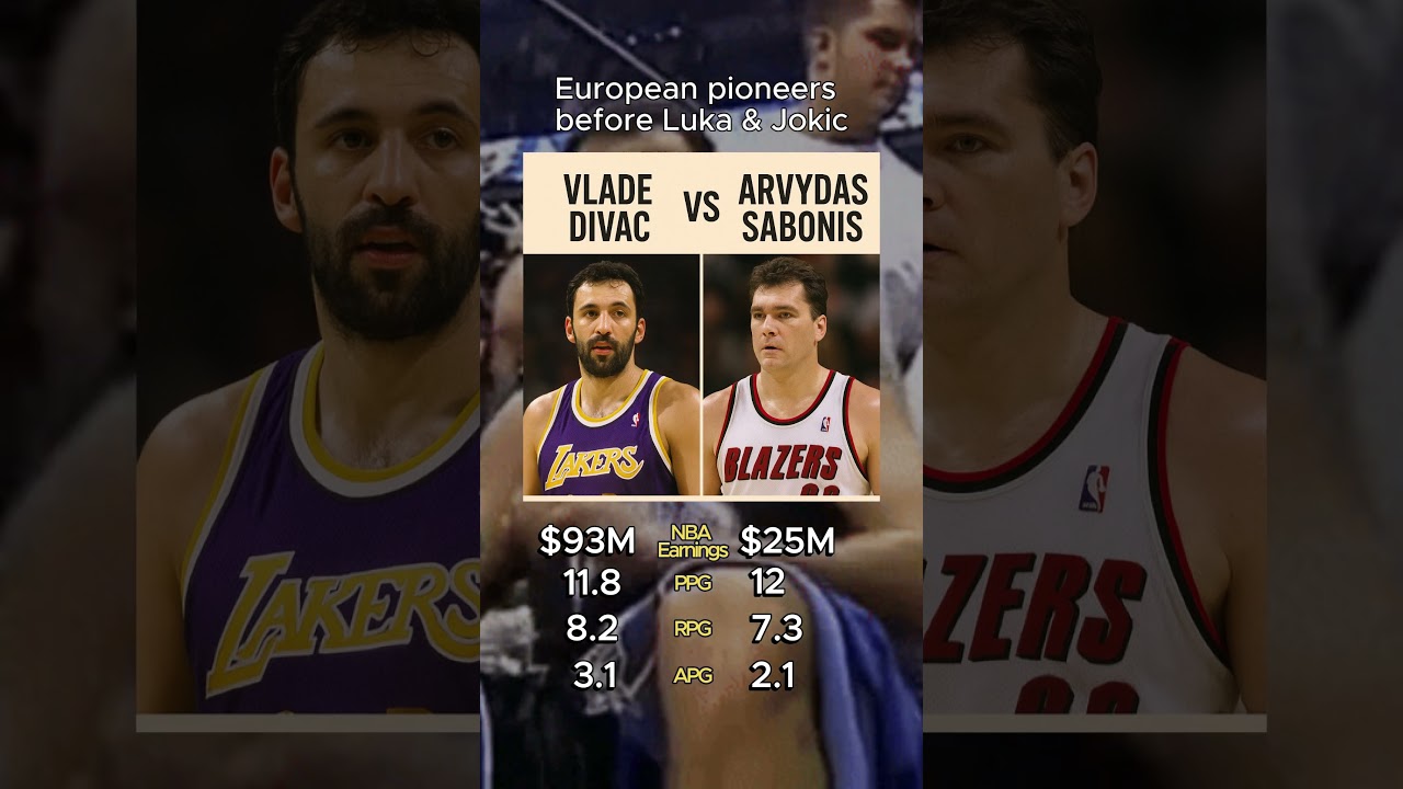 Vlade Divac vs Arvydas Sabonis – Legendary Duel: Serbia vs Lithuania
