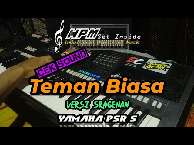 Teman Biasa // Cek Sound Versi Sragenan // Yamaha Psr S770 class=