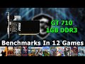 GT 710 - Benchmarks In 12 Games
