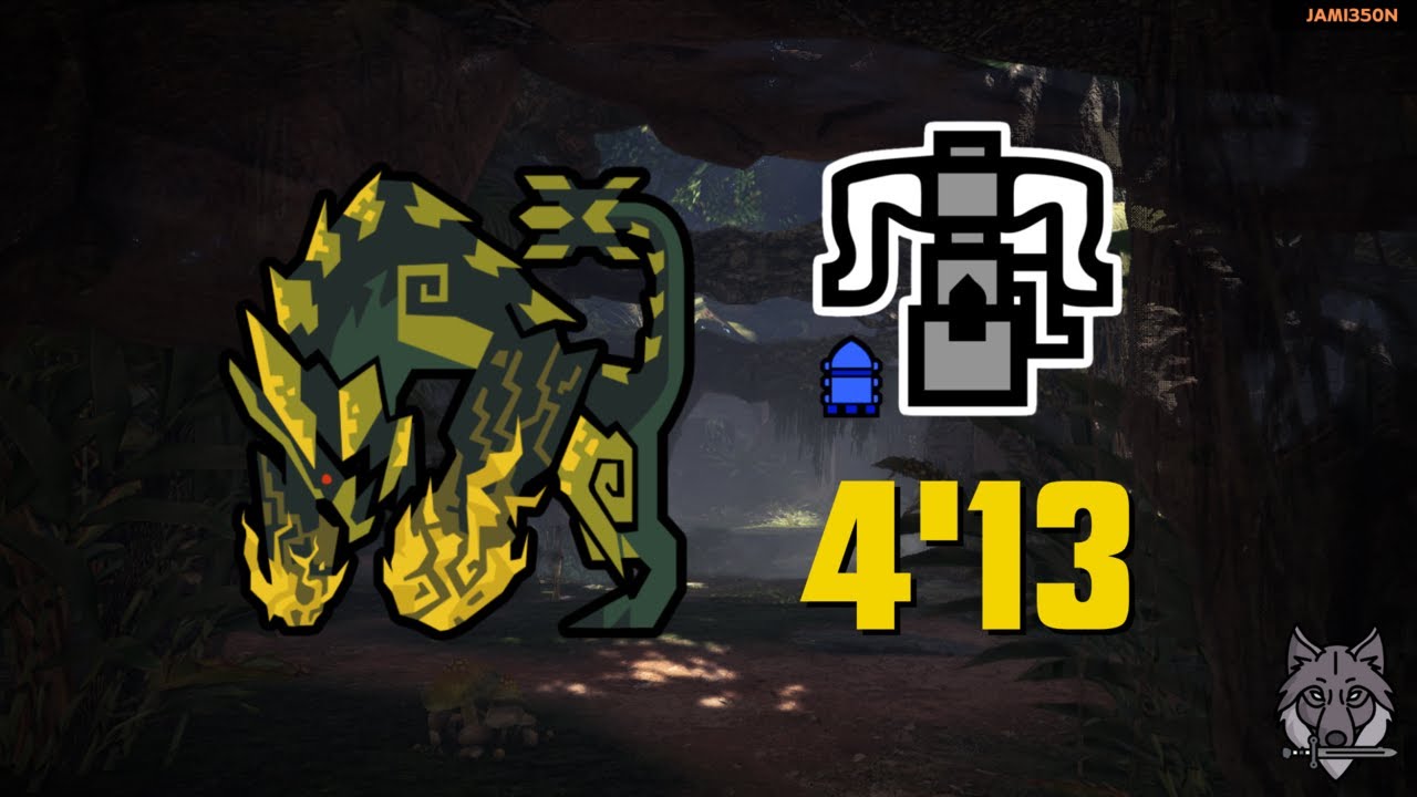 MHW.IB: RAGING-BRACHYDIOS-SPEEDRUN: HEAVYBOWGUN (4'13)