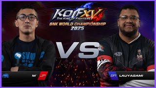 Lau Yagami VS M' - KOF XV SNK World Championship 2025