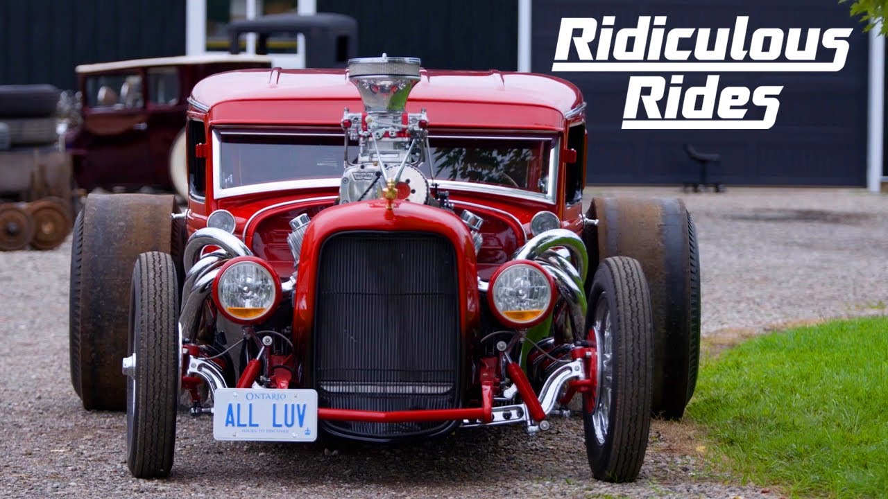 スナップオン Snap on 1934 フォード ホットロッド ストリートロッド 1930's Hot Rod Becomes Ford/Chevy Hybrid | RIDICULOUS RIDES