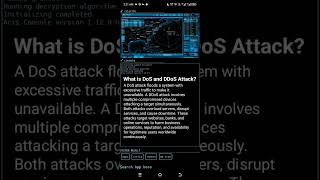 What is DoS and DDos Attack?