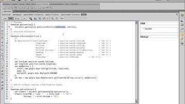 11 Using PhoneGap to get location